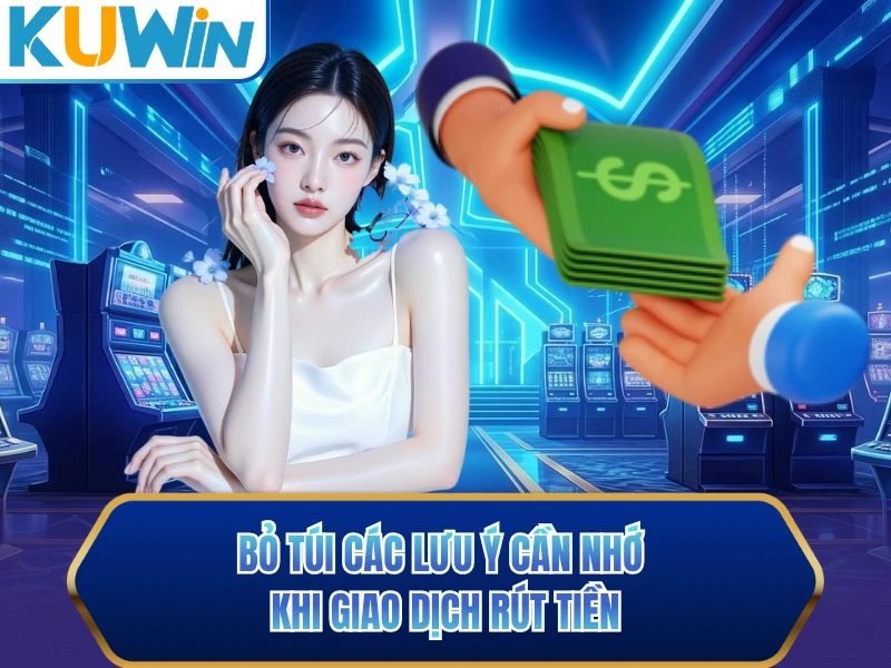 Bỏ túi các lưu ý cần nhớ khi giao dịch rút tiền
