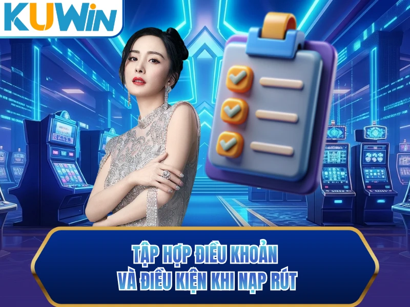 Tập hợp điều khoản và điều kiện khi nạp rút
